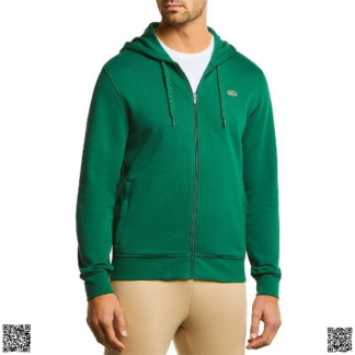 美國代購正品 Lacoste 拉鏈衛衣
