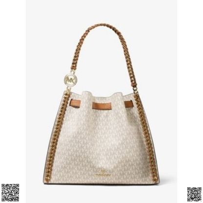 美國代購正品 Michael Kors 大號鏈條褶皺包