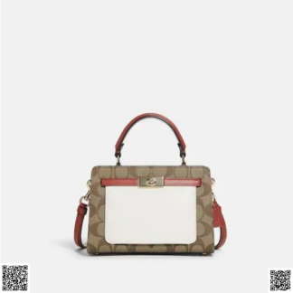 美國代購正品 Mini Lane 拼色手提包