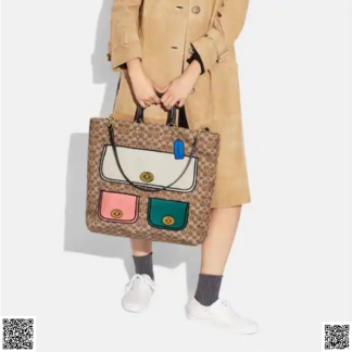 美國代購正品 Rogue 托特包 With Trompe L oeil Print