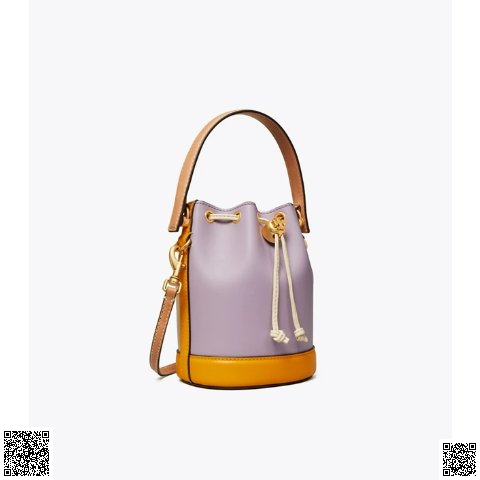 美國代購正品 Tory Burch Color-Block Mini 拼色水桶包