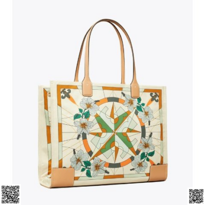 美國代購正品 Tory Burch ELLA 印花托特包