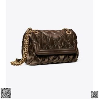 美國代購正品 Tory Burch FLEMING 柔軟天鵝絨小號多用途