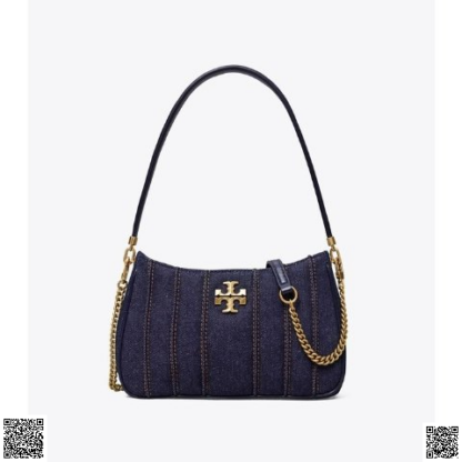 美國代購正品 Tory Burch Kira 牛仔腋下包