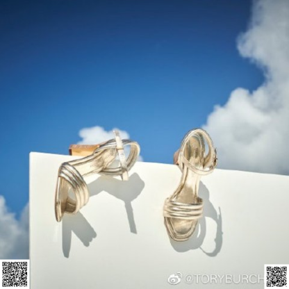 美國代購正品 Tory Burch Puffed Up 金色涼鞋