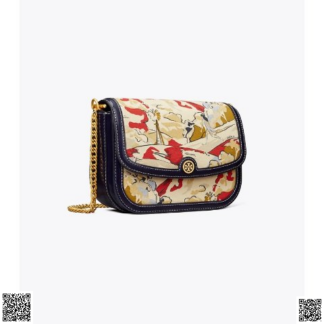 美國代購正品 Tory Burch Robinson 印花鏈條包