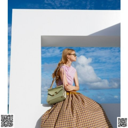 美國代購正品 Tory Burch Veronica 格紋拼色半身裙