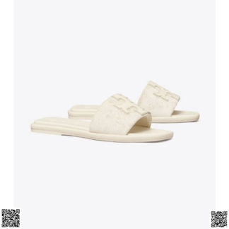 美國代購正品 Tory Burch logo拖鞋