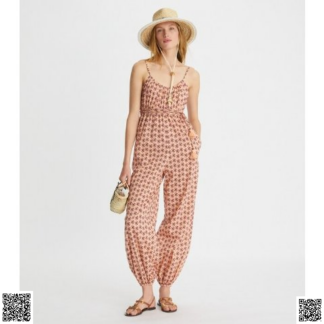 美國代購正品 Tory Burch 印花連體褲