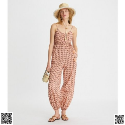 美國代購正品 Tory Burch 印花連體褲