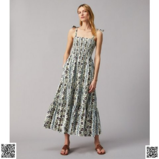 美國代購正品 Tory Burch 碎花吊帶裙