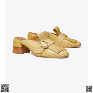 美國代購正品 Tory Burch 粗跟穆勒鞋