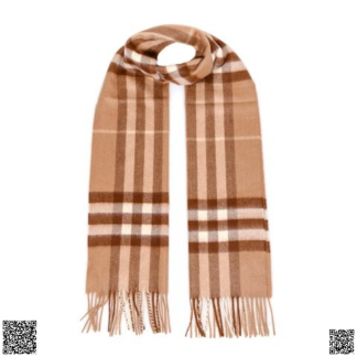 美國代購正品 Burberry Classic 格紋流蘇羊絨圍巾