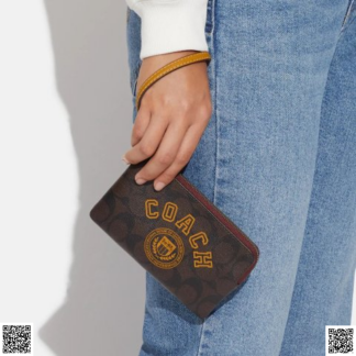 美國代購正品 Coach Corner Zip 手拿包