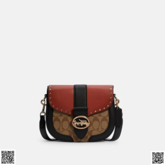 美國代購正品 Coach Georgie 馬鞍包