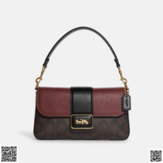 美國代購正品 Coach Mini Grace 經典帆布斜挎包