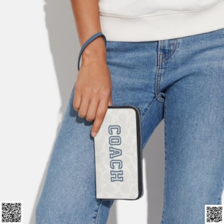 美國代購正品 Coach 長款手拿錢包