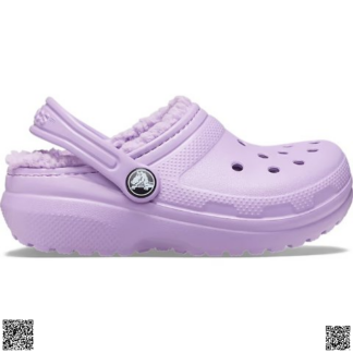 美國代購正品 Crocs 兒童毛毛洞洞鞋
