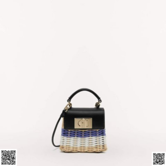 美國代購正品 Furla 編織斜挎包