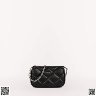 美國代購正品 Furla 菱格鏈條包