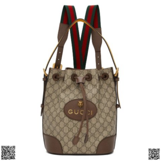 美國代購正品 Gucci Beige GG Supreme 雙肩包