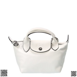 美國代購正品 Longchamp 短柄皮質餃子包