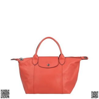 美國代購正品 Longchamp 短柄皮質餃子包