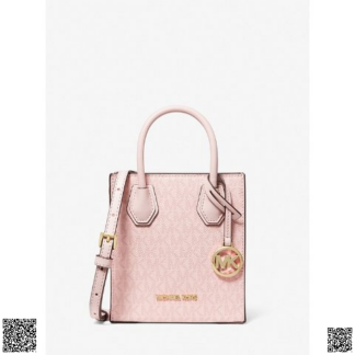 美國代購正品 Michael Kors 櫻花粉老花琴譜包