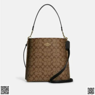美國代購正品 Mollie 老花水桶包