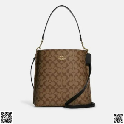 美國代購正品 Mollie 老花水桶包