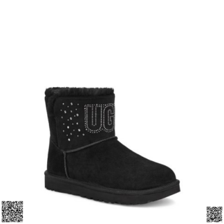美國代購正品 UGG Classic Gem 人造毛皮襯裏迷你靴