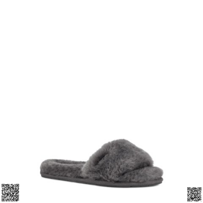 美國代購正品 UGG Fluff 真羊皮拖鞋