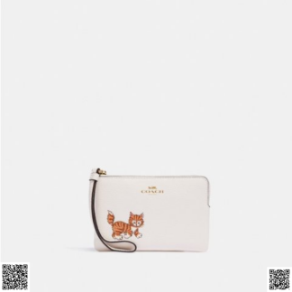 美國代購正品 小貓印花手拿包