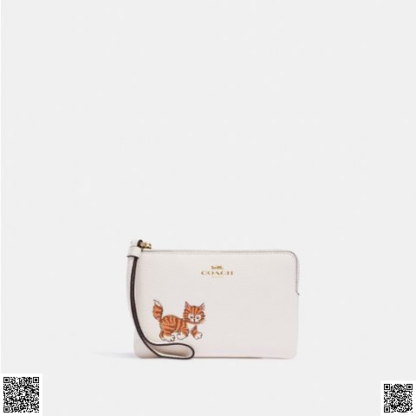 美國代購正品 小貓印花手拿包