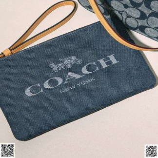 美國代購正品 牛仔手拿包