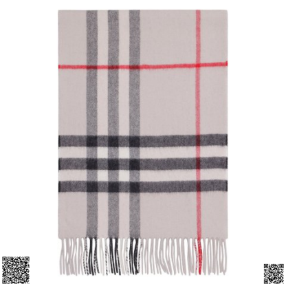 美國代購正品 Burberry Classic 格紋流蘇羊絨圍巾
