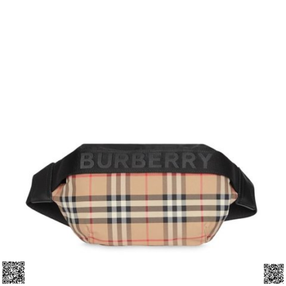 美國代購正品 Burberry 格紋腰包