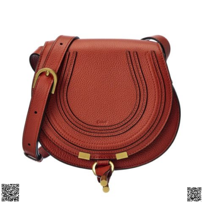 美國代購正品 Chloe Marcie 小號皮革斜挎包