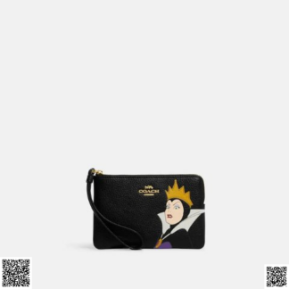 美國代購正品 Coach Disney X Coach 手拿包with Evil Queen Motif
