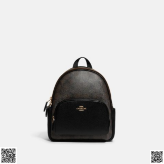 美國代購正品 Coach Mini Court 帆布小書包