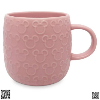 美國代購正品 Disney 粉色米奇浮雕馬剋杯