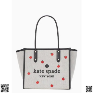 美國代購正品 Kate Spade 刺綉托特包