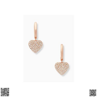 美國代購正品 Kate Spade 小心心耳飾