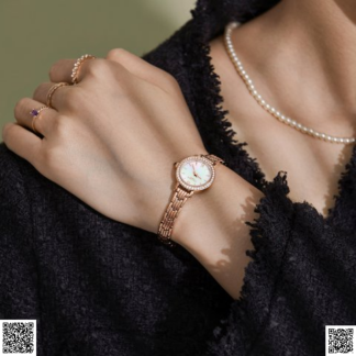 美國代購正品 Lola 母貝復古女錶