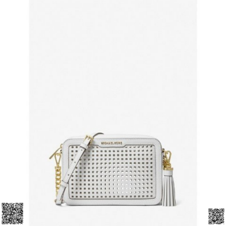 美國代購正品 Michael Kors Ginny 中號網眼斜挎包