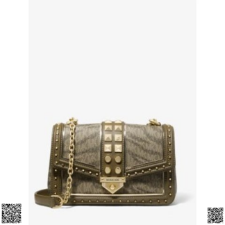 美國代購正品 Michael Kors 鉚釘翻蓋包