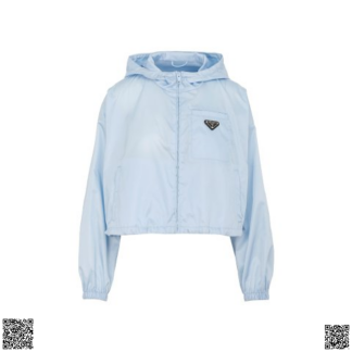 美國代購正品 Prada Logo 連帽夾剋