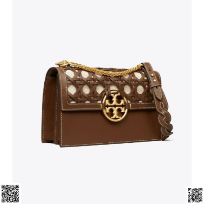美國代購正品 Tory Burch Miller編織單肩包