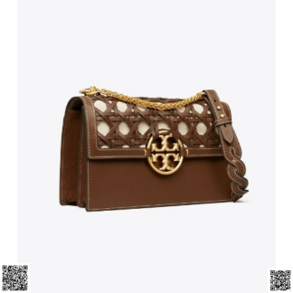 美國代購正品 Tory Burch Miller編織單肩包