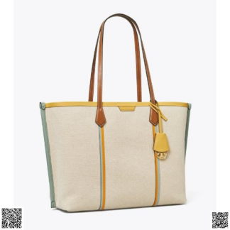 美國代購正品 Tory Burch Perry 帆布托特包